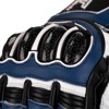 RST Tractech EVO 4 CE Gloves Blue/White/Black Small - Race leather gloves with carbon knuckle, Small, Blue/White/Black