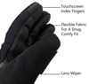 California Heat 7V Activflexx Heated Gloves Black XS - Heated, waterproof gloves, XS, Black