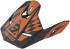 Answer AR1 Sweep Visor Black/Red Youth - Replacement visor for AR1 Sweep Youth helmet