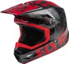 Youth Kinetic Scan Helmet Black/Red Youth Small