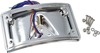 Letric Lighting Perfect Plate Light Chrome License Plate Frame For Harley