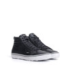 TCX Street 3 Waterproof Shoes Black/Black/White Size 46 - Waterproof motorcycle shoes, Black/White, Size 46