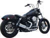 FiftyTwo52 2-in-1 Chrome Full Exhaust - For 06-17 H-D Dyna FiftyTwo52 2-in-1 Chrome Full Exhaust - For 06-17 H-D Dyna