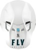 Fly Racing Formula S Carbon Solid Helmet White XL - Smart carbon helmet with Quin Race Sensor