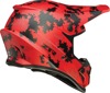 Z1R Rise Digi Camo Helmet XL Red Adult - MX helmet XL Red Digi Camo by Z1R