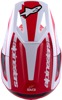 Alpinestars SM3 Heat Helmet Red/White/Black Gloss Large - MX helmet with DOT & ECE 22.06 certification