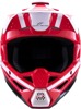 Alpinestars SM3 Heat Helmet Red/White/Black Gloss Large - MX helmet with DOT & ECE 22.06 certification