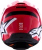 Alpinestars SM3 Heat Helmet Red/White/Black Gloss Large - MX helmet with DOT & ECE 22.06 certification