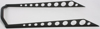 Custom Aluminum Rear Bumper Flat - Black - For 15-17 Ski Doo