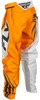 Fly Racing Youth F-16 Pants Yellow/White/Black Sz 26 - Youth motocross pants in size 26