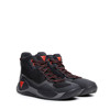 Dainese Atipica Air 2 Shoes Black/Red-Fluorescent EU 41 - Breathable motorcycle shoes in Black/Red-Fluorescent, EU 41