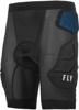 Fly Racing Revel Impact Shorts Black XL Protective Gear - Impact protection shorts, Black, XL