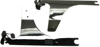 Detachable Sissy Bar Side Plates Chrome - for 93-05 HD FXDWG