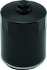TwinPower Black Oil Filter with Nut For Twin Cam and M8 - Fits Twin Cam and M8, replaces H-D 63798-99