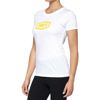100% Women's Avalanche Tee White 100% Women's Avalanche Tee White