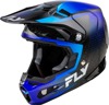 FLY Racing Formula S Carbon Protocol Helmet Black/Blue MD - High-tech carbon helmet with smart safety features