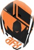 FX-19R Racing Full Face Offroad Helmet Matte Orange/White Large