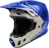 Fly Racing Formula CC Centrum Helmet Metallic Blue/Grey XS - Lightweight offroad helmet, XS, Metallic Blue/Grey