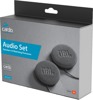 Cardo 45mm JBL Audio Set Universal Helmet Speaker Kit - Universal 45mm JBL audio upgrade for helmet communicators
