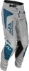 Fly Racing Kinetic Mesh Sym Pants Grey/Blue Size 40 - Durable, ventilated riding pants