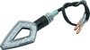 LED Pointer Turn Signals Pair - Black/Amber
