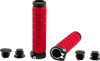 Fire Power Grip-Lock Grips Red/Black Fire Power Grip-Lock Grips Red/Black