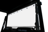 Clear Rear Windshield - For 15-17 Polaris Ranger Midsize