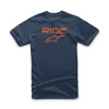 Alpinestars Ride 2.0 Tee Navy/Orange X-Large Alpinestars Ride 2.0 Tee Navy/Orange X-Large