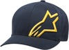 Alpinestars Corp Shift 2 Curved Brim Hat Navy/Gold S/M