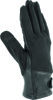 Kuryakyn Pecos Leather Mesh Gloves Black Women's Large - Breathable leather mesh gloves for women.