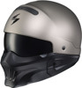 Covert Open-Face Helmet w/Evo Mask Titanium 2X-Large Covert Open-Face Helmet w/Evo Mask Titanium 2X-Large