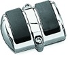 Kuryakyn Brake Pedal Cover 3in Wide Chrome - Chrome brake pedal cover, 3in wide