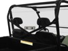 Clear Rear Windshield w/Vent - For 11-22 Full Size Ranger w/ Round Tube