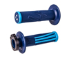 ODI Emig Pro V2 Lock-On Grips Blue/Light Blue 7/8" Bars - Lock-on grips For 7/8" bars Blue/Light Blue ODI Emig Pro V2 Lock-On Grips Blue/Light Blue 7/8" Bars - Lock-on grips For 7/8" bars Blue/Light Blue