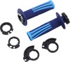 ODI Emig Pro V2 Lock-On Grips Blue/Light Blue 7/8" Bars - Lock-on grips For 7/8" bars Blue/Light Blue