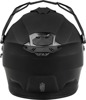 Fly Racing Trekker Solid Helmet Matte Black X-Small - Full-face matte black helmet, size X-Small