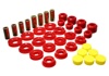 Control Arm Bushing Set - Red Fits 03-09 Ram 1500 Pickup 4WD