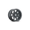 ICON Rebound 17x8.5 5x5 -6mm Offset Double Black Wheel
