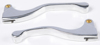 Fire Power Alloy Lever Set Silver - Cable brake lever set for Honda, Yamaha & more