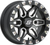 Sedona Split 6 Beadlock Wheel 14x7 4/156 4+3 Black Machined - 14x7 beadlock wheel, 4/156 bolt pattern, Black Machined