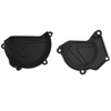 Clutch & Ignition Cover Protector Kit - Black - For 05-24 Yamaha YZ250 Clutch & Ignition Cover Protector Kit - Black - For 05-24 Yamaha YZ250