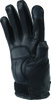Kuryakyn Laredo Leather Gloves Women's Large Black - Women's leather gloves, large, black