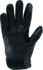 Kuryakyn Laredo Leather Gloves Women's Large Black - Women's leather gloves, large, black