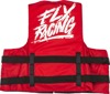 Fly Racing Nylon Flotation Vest Red/White LG/XL Unisex - USCG Type III vest, Red/White, LG/XL, Unisex