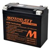 MotoBatt MBTX20U(HD) Quadflex AGM Battery Sealed Factory Activated - Maintenance-free AGM battery, universal fit