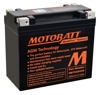 MotoBatt MBTX20U(HD) Quadflex AGM Battery Sealed Factory Activated - Maintenance-free AGM battery, universal fit