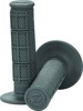 ProTaper 1/3 Waffle Grips Grey - Grey 1/3 waffle grips for handlebars