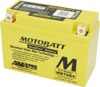 MotoBatt MBT9B4 Quadflex AGM Battery Sealed Factory Activated - AGM Quadflex battery, maintenance-free, universal fit