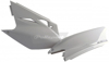 Plastic Side Number Plate - White - For 06-08 Kawasaki KX450F Plastic Side Number Plate - White - For 06-08 Kawasaki KX450F