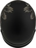 GMAX HH-65 Corvus Helmet w/ Peak Matte Black/Tan Large